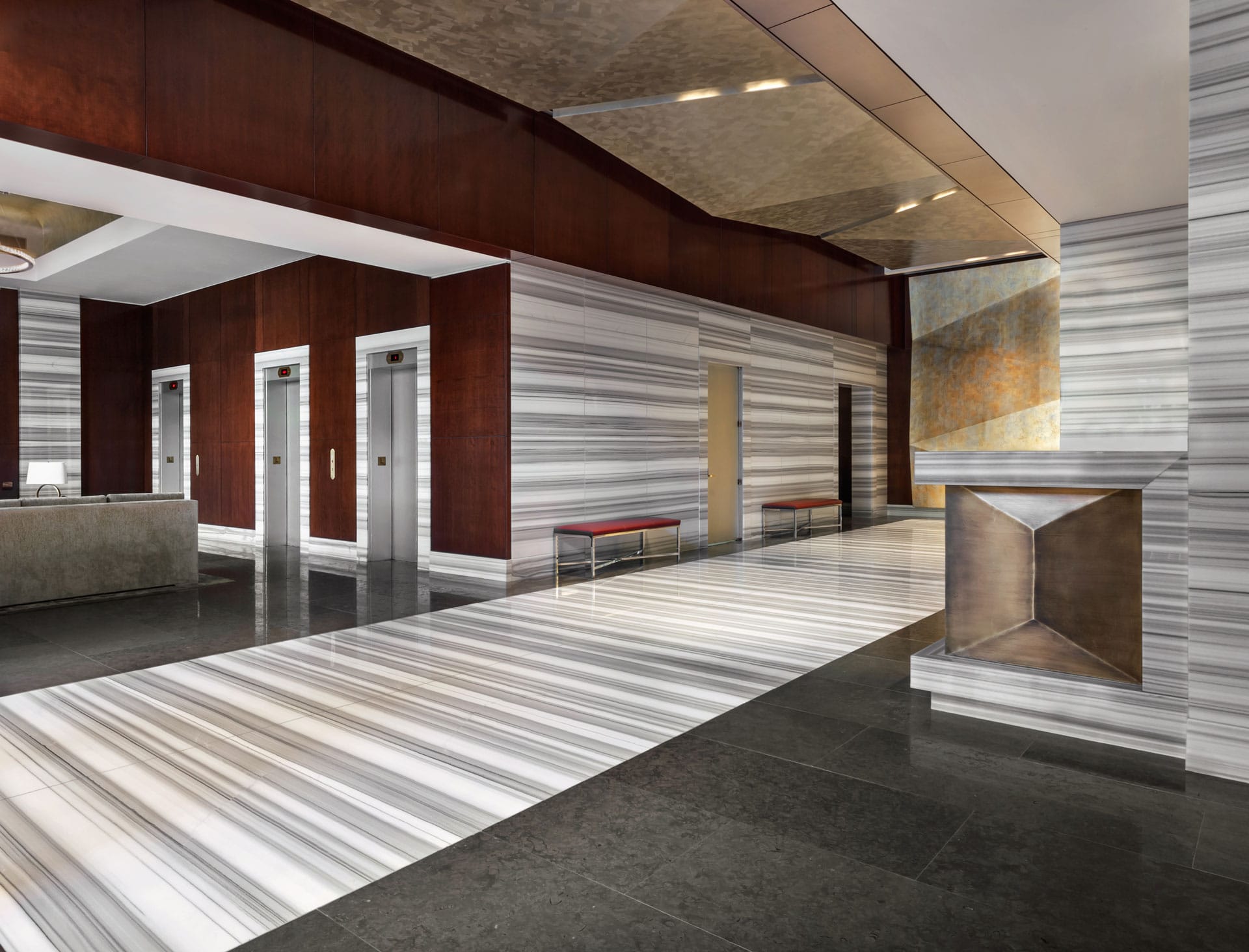 interni in marmo lobby the oxford