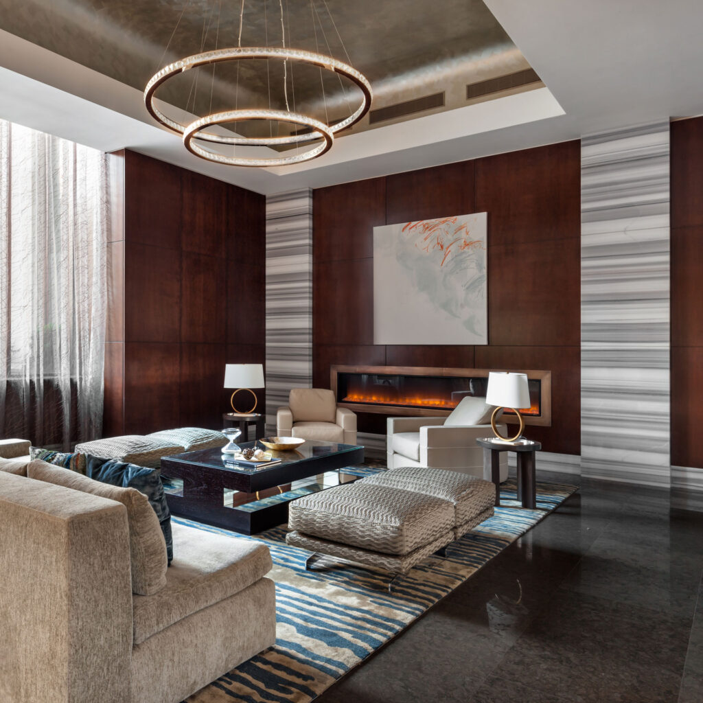 interni in marmo zona lounge lobby the oxford