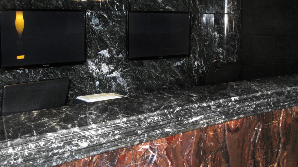 msc divina cruise ship marble interiors